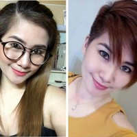 Potong rambut pendek, wanita ini jadi lebih seksi dan muda. Foto: Istimewa
