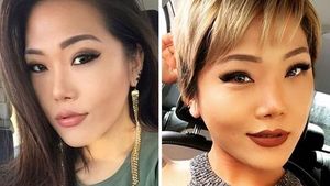 10 Penampilan Wanita yang Jadi Beda Banget Setelah Potong Rambut Drastis