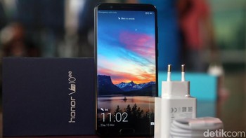 Honor 9 Lite mengusung layar 5,65 inch. Foto: Rachman Haryanto