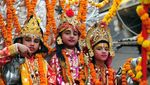 Foto: Meriahnya Festival Ramayana India