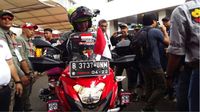 Solo Ride Jakarta - London 30.000 km oleh Stephen Langitan (Foto: Dok Pertamina Lubricants)
