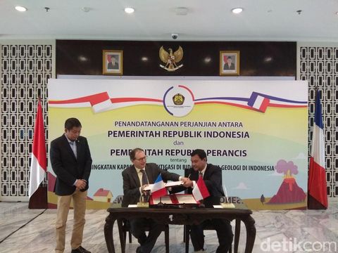 RI-Prancis kerja sama pantau gunung merapi