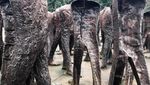 Foto: Patung Tanpa Kepala di Polandia, Unik atau Seram?