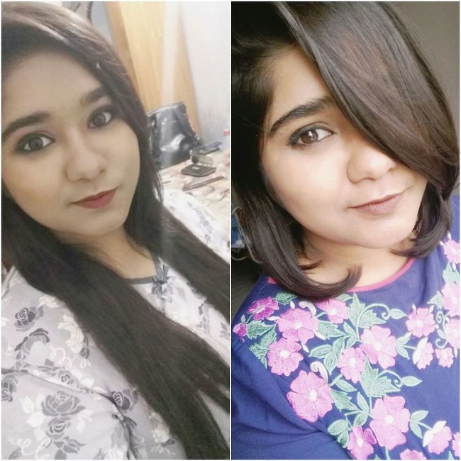 Rambut panjang memberikan kesan feminin, namun bukan berarti tidak bisa didapatkan dari rambut yang lebih pendek. Wanita ini memangkas rambutnya jadi bob dan penampilannya makin cantik.  Foto: Istimewa