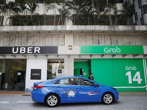 Singapura Denda Uber dan Grab Rp 141 Miliar