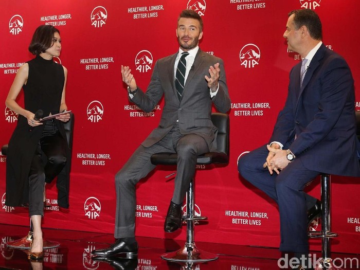 Iko Uwais mengagumi gaya hidup sehat David Beckham. (Foto: Ari Saputra) Iko Uwais mengagumi gaya hidup sehat David Beckham. (Foto: Ari Saputra)