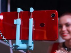 Meriah! Peluncuran Oppo F7 di Negeri Bollywood