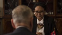 Mattis mengucapkan terima kasih ke Menlu Retno atas kepemimpinan Indonesia dalam memimpin latihan bersama negara tetangga. / Foto: DoD photo by Navy Mass Communication Specialist 1st Class Kathryn E. Holm