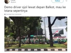 Ketika Ojek Online Membajak Jakarta di Mata Netizen