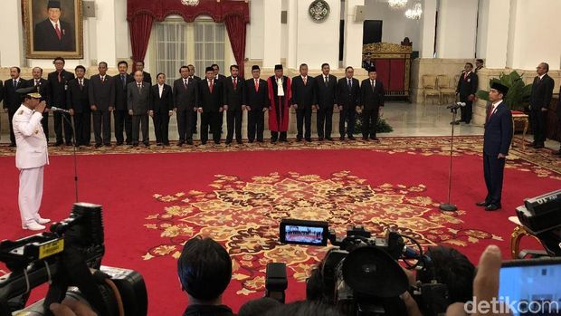 Jokowi Lantik Isdianto Jadi Wakil Gubernur Kepulauan Riau