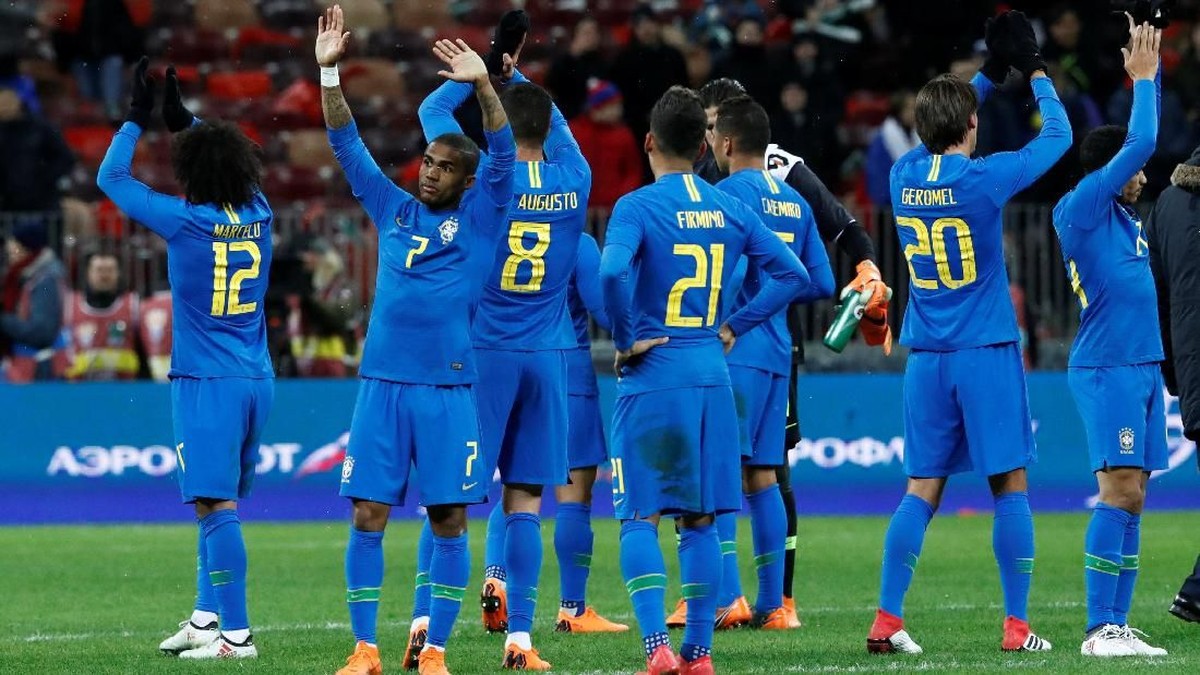 Brasil dianggap layak menjadi favorit di Piala Dunia 2018. (Foto: Sergei Karpukhin/Reuters)
