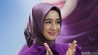 Di jejaring instagram, aktris berusia 30 tahun itupun kerap mengunggah foto dengan caption bernuansa kebahagiaan. Pool/Palevi S/detikFoto.