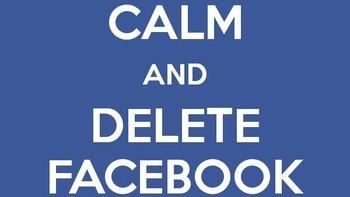 Tapi seruan #deletefacebook semakin kuat dan siap melawan. (Foto: Twitter)