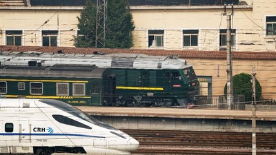 Foto: Ini Kereta Misterius di China yang Diduga Bawa Kim Jong-Un
