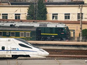 Foto: Ini Kereta Misterius di China yang Diduga Bawa Kim Jong-Un