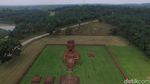 Foto Drone Candi Bahal yang Eksotis