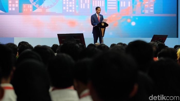 Foto: Jokowi beri arahan ke CPNS (Dika-detikcom) Foto: Jokowi beri arahan ke CPNS (Dika-detikcom)