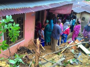 Rumah di Sibolga Tertimbun Longsor, Ibu dan Anak Tewas