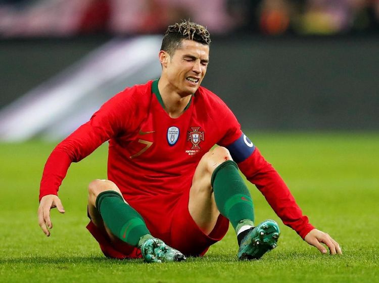 Foto: Ronaldo Mandul di Hadapan Belanda