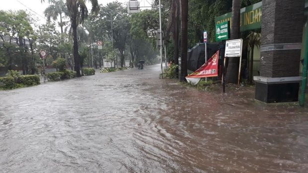 Genangan air setinggi 20-50 cm