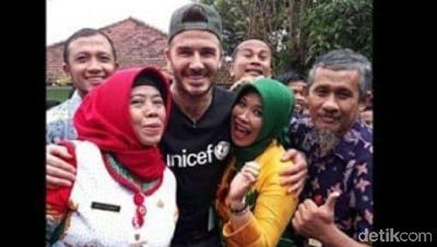 Hari Ini David Beckham Blusukan ke Semarang