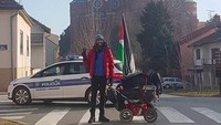 Ia selalu mengabadikan momen dalam akun Instagram @walktopalestine (walktopalestine/Instagram)