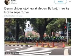 Ketika Ojek Online Membajak Jakarta di Mata Netizen