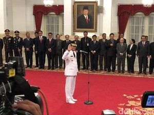 Jokowi Lantik Isdianto Jadi Wakil Gubernur Kepulauan Riau