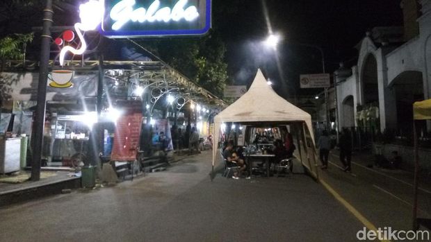 PKL Galabo di Solo, Selasa (27/3/2018).