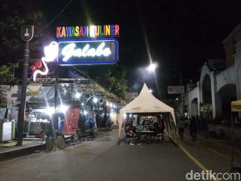 PKL Galabo di Solo, Selasa (27/3/2018).