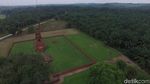 Foto Drone Candi Bahal yang Eksotis