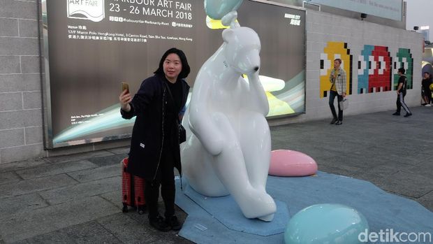 Karya Interaktif Seniman Prancis dan Korea 'Invasi' Harbour City