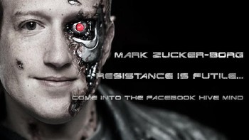 Sekarang malah digambarkan sebagai terminator. (Foto: Twitter)