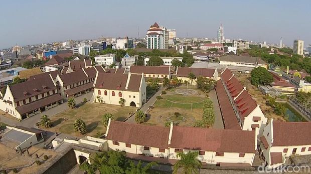 Foto Drone Fort Rotterdam