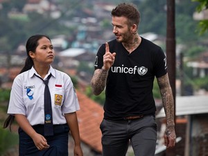 David Beckham Belajar Ora Popo dan Matur Nuwun dari Sripun