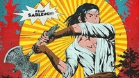 Adapula poster keren lainnya seperti karya Evan Raditya yang memberikan sentuhan ala komik retro. (Dok. Instagram/evanraditya)