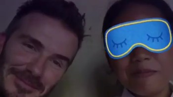 Beckham yang memiliki followers 40 jutaan langsung dibanjiri komentar iri kepada Sripun. (Foto: Instagram)