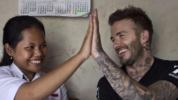Ia pun didorong oleh teman-temannya untuk menjadi agen perubahan untuk menginspirasi orang lain dalam menghentikan bullying sehingga para murid dapat merasa aman untuk belajar di sekolah, tambah Beckham. (Foto: Instagram/@davidbeckham)