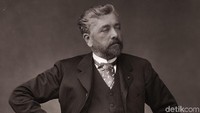 Gustave Eiffel merupakan perancang Menara Eiffel, sebagai apresiasi pada dirinya penamaan Menara Eiffel itu sendiri diambil dari namanya. (dok. Spencer Arnold/Getty Images)