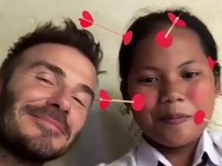 Aksi Sripun Membajak IG Stories Beckham