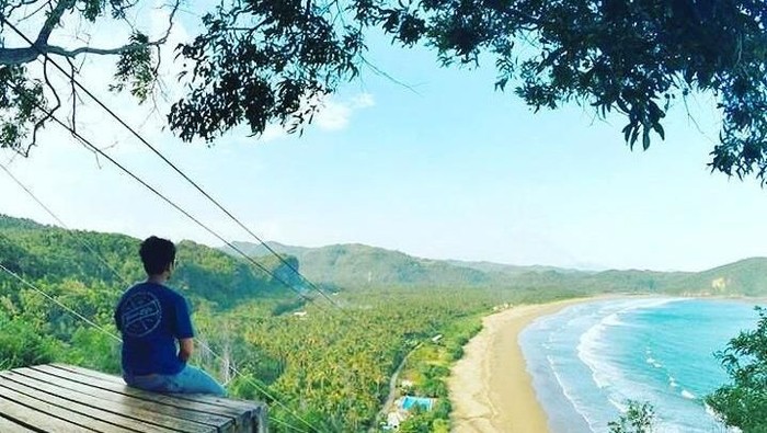 Flying fox Pantai Taman