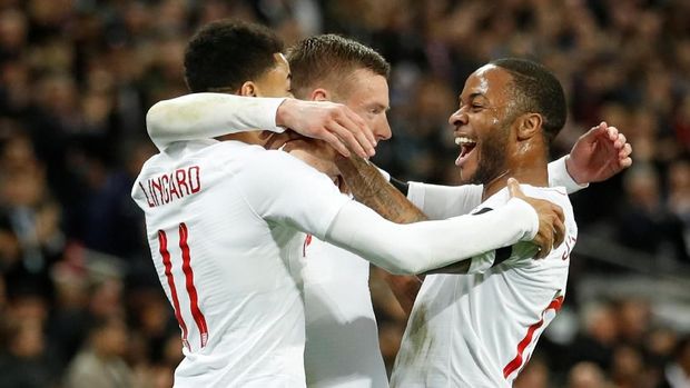 Raheem Sterling dan Harry Kane akan menjadi andalan Gareth Southgate di lini depan. 