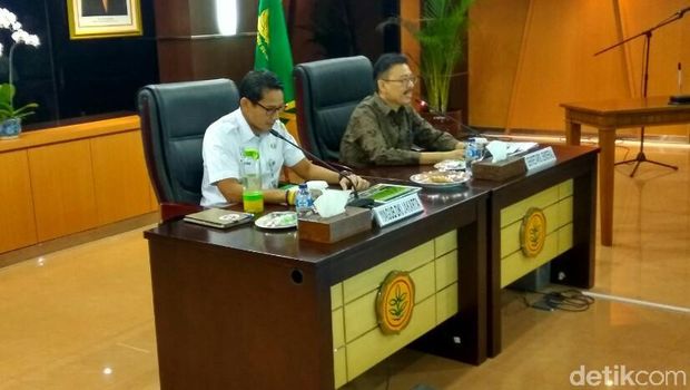 Sandiaga Hadiri Rapat Pengendalian Pangan di Kementan