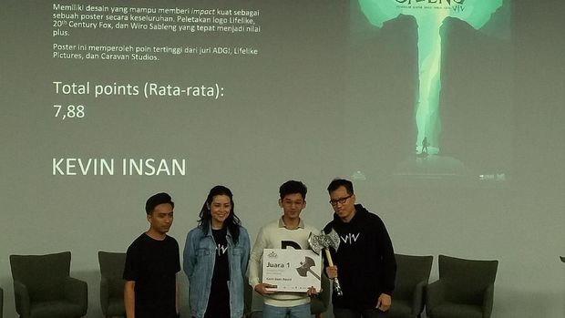 Wiro Sableng Umumkan Tiga Poster Terbaik dalam Ajang Wiro Sableng Poster Competition