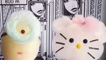 Bikin Gemas! Cotton Candy Bentuk Hello Kitty hingga Minion di Kafe Mungil Ini
