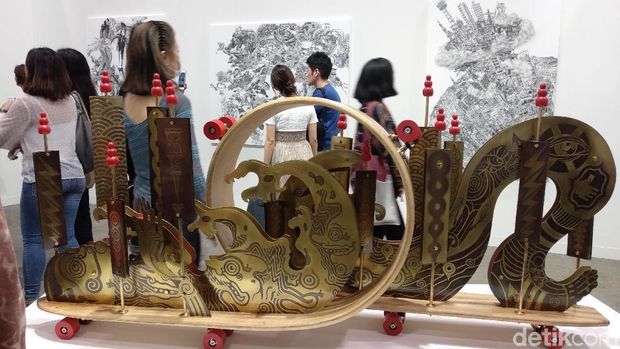 Entang Wiharso dan Indieguerillas Pamer Karya di Art Basel Hong Kong