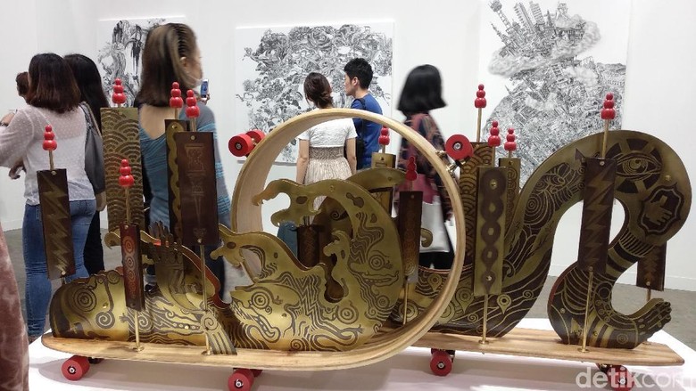 Art Basel Hong Kong 2018 Foto: (Agnes/detikhot) Art Basel Hong Kong 2018 Foto: (Agnes/detikhot)
