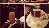Mixology Night with Marian Beke, tulis akun @maulanaindraguna. Akun @reinobarack berkomentar, @maulanaindraguna belum makan udah teler.Foto: Instagram @maulanaindraguna