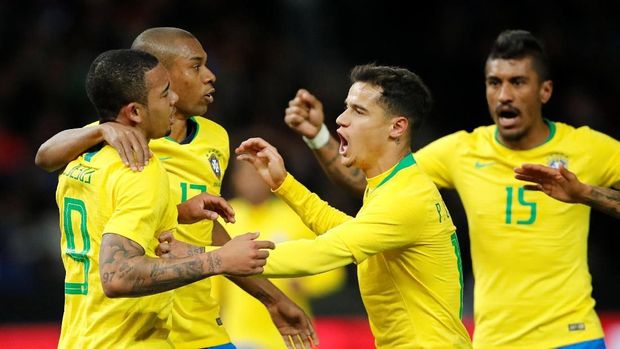 Pele berharap timnas Brasil bisa lolos ke final Piala Dunia 2018.