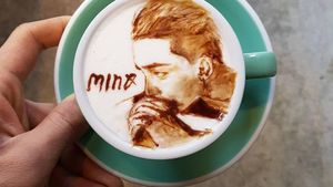 Kreatif! Wajah Aladin, Mino hingga Mobil Dilukis Dalam Creamart